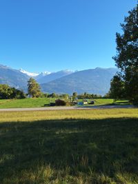 vue depuis l'&eacute;tang des rochers